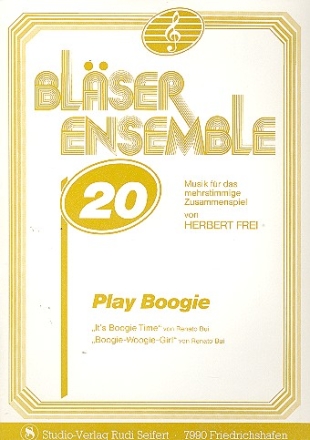 Play Boogie: fr 3 Trompeten Partitur und Stimmen