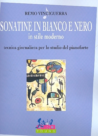 Sonatine in bianco e nero per pianoforte