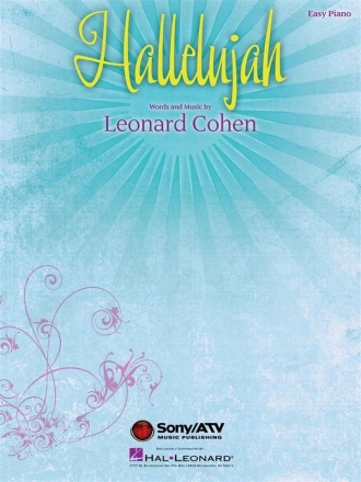 Hallelujah for easy piano (with lyrics and chords)