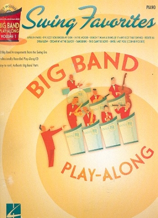 Swing Favorites (+CD) fr Klavier Big Band Playalong Band 1