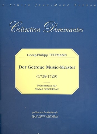 Der getreue Music-Meister  Faksimile
