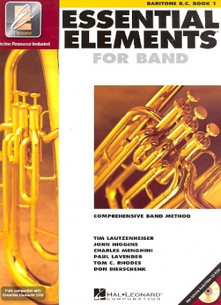 Essential Elements 2000 vol.1 (+CD-Rom): for concert band baritone / euphonium bass clef