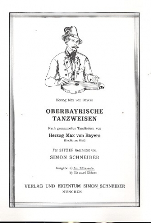 Oberbayrische Tanzweisen fr Zither