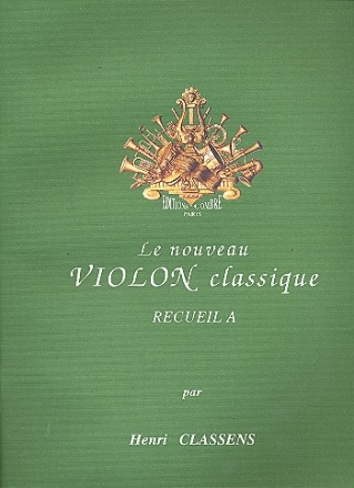 Le nouveau violon classique vol.A pour violon et piano