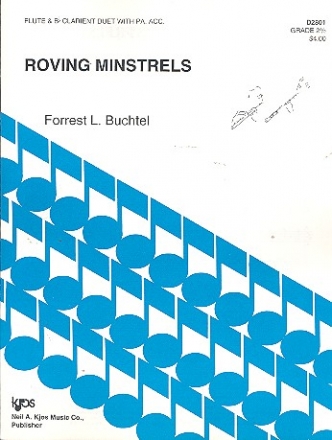 Roving Minstrels fr Flte, Klarinette und Klavier Stimmen