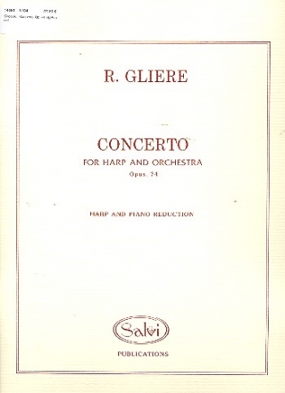 Konzert op.74  fr Harfe und Orchester fr Harfe und Klavier