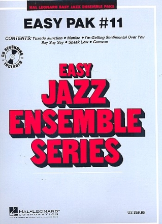 Easy Jazz Pak vol.11 (+CD): for big band score and parts