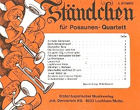 Stndchen fr 4 Posaunen Posaune 3