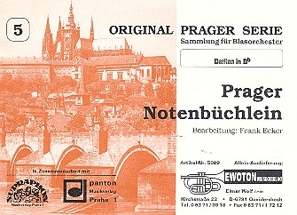 Prager Notenbchlein fr Blasorchester Bariton in B
