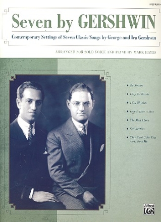 Seven by Gershwin for medium-high voice and piano
