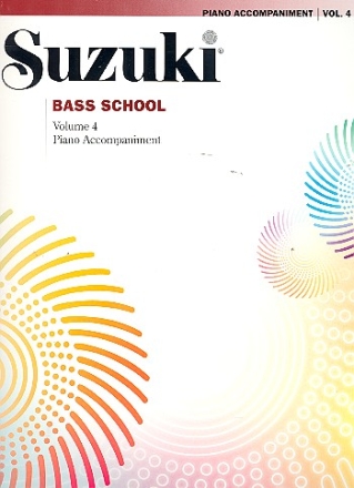 Suzuki Bass School vol. 4 piano accompaniment