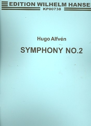 Symphony no.2 op.11 for orchestra score