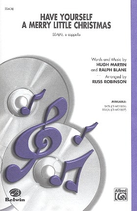 Have yourself a merry little Christmas for female chorus a cappella score