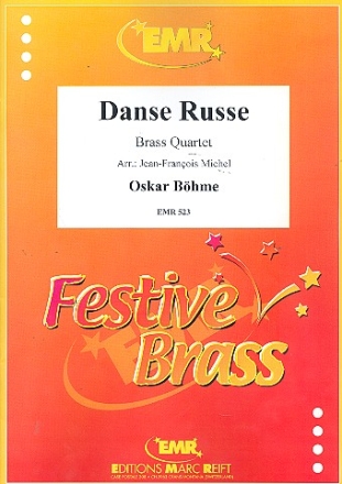 Danse Russe  fr 4 Blechblser Partitur und Stimmen