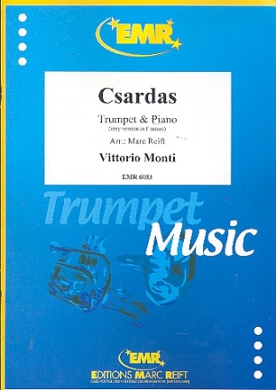 Csardas fr Trompete und Klavier (leichte Fassung f-Moll)