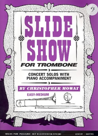 Slide Show for trombone (bass clef) and piano
