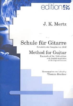 Schule fr Gitarre Faksimile der Ausgabe von 1848