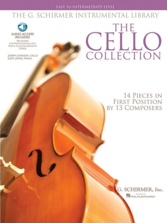 The Cello Collection - easy/intermediate (+Online Audio) for cello and piano