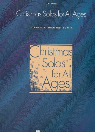 Christmas Solos for all Ages: for LOW VOICE AND PIANO