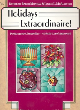 Holidays extraordinaire for flexible string ensemble and piano viola