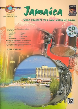 Jamaica (+CD): for drum set Drum Arlas Series