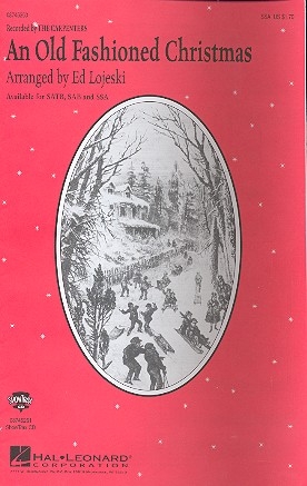 An old-fashioned Christmas for female chorus and piano score
