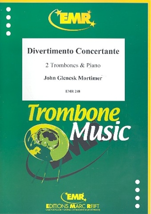 Divertimento for 2 trombones and piano parts