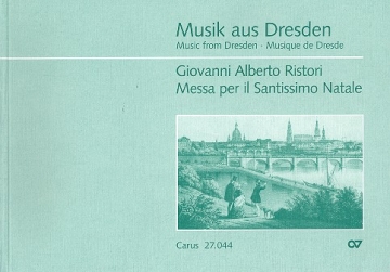 Messa per il Santissimo Natale fr Soli, gem Chor und Orchester Partitur