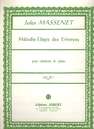 Mlodie-Elgie des Erinnyes pour clarinette et piano