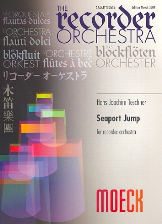 Seaport Jump fr Blockflten-Orchester Partitur und Stimmen