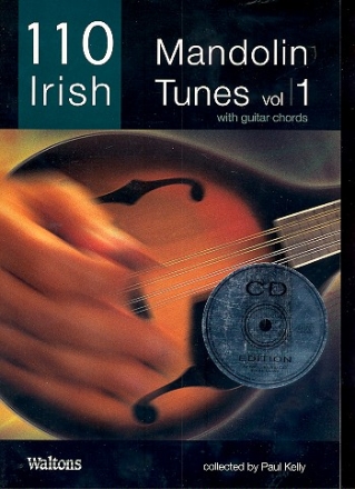 110 Irish Mandolin Tunes vol.1 (+CD): for mandolin (with guitar chords)