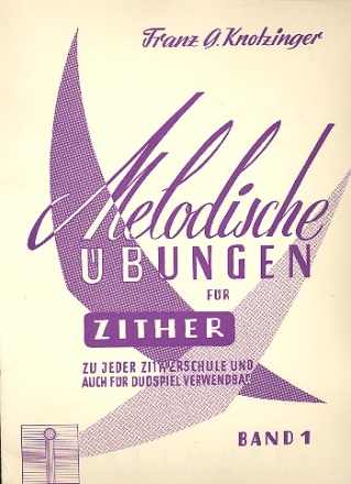 Melodische bungen fr Zither