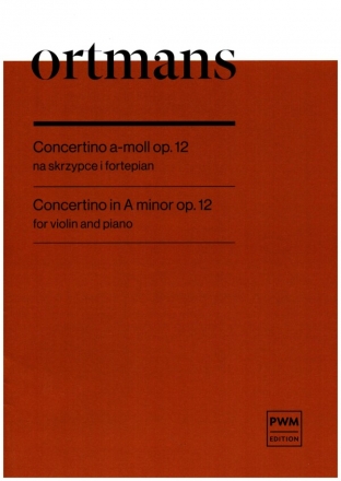 Concertino a-Moll op.12 fr Violine und Klavier