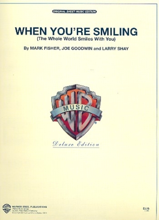When You're smiling: for piano/vocal/guitar