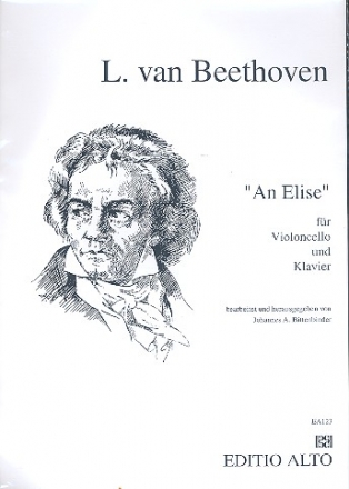 An Elise fr Violoncello und Klavier