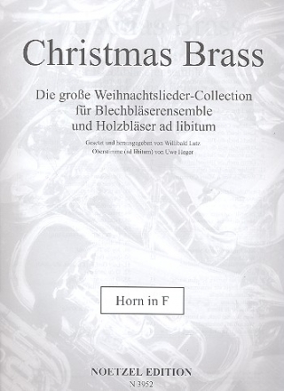 Christmas Brass fr Blechblser-Ensemble (Holzblser ad lib) Horn in F
