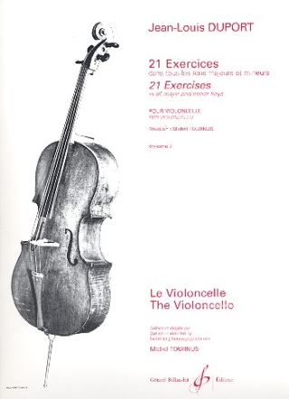 21 exercices dans tous les majeurs et mineurs vol.2 pour violoncelle