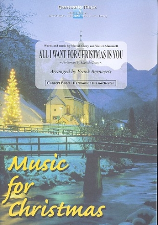 All I want for Christmas if you: fr Blasorchester Partitur und Stimmen