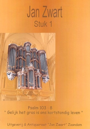 Sombere Musziek over Psalm103, 8 foor orgel