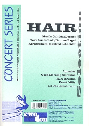 Hair Selection fr Blasorchester