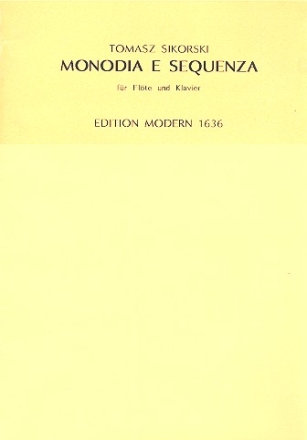 Monodia e sequenza fr Flte und Klavier