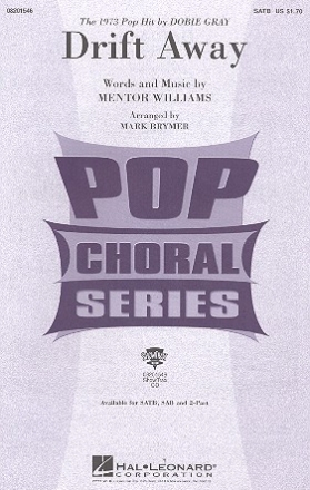 Drift away for mixed chorus and piano