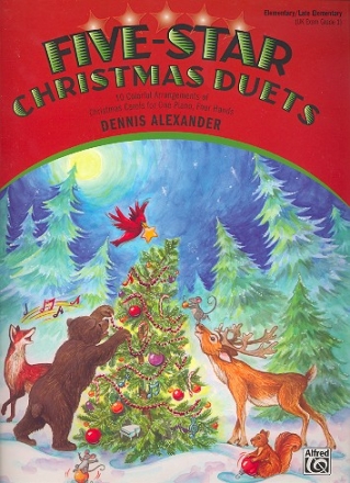 5-Star Christmas Duets: for piano 4 hands score