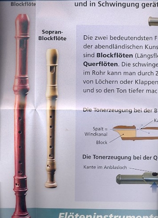 Die Flte Instrumenten - Poster