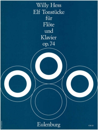 11 Tonstcke op.74 fr Flte und Klavier