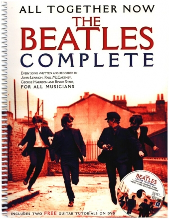 The Beatles complete (+DVD) All together now melody line/lyrics/chords Songbook