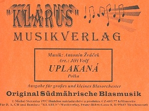 Uplakana fr Blasorchester Direktion und Stimmen