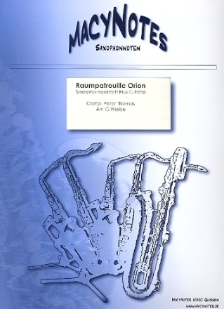 Raumpatrouille fr 5 Saxophone Partitur und Stimmen