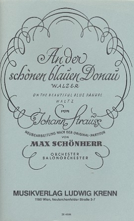 An der schnen blauen Donau op.314: fr Salonorchester