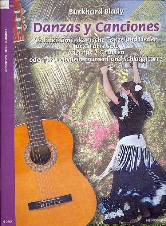 Danzas y Canciones fr Gitarren (2 Gitarren/Melodieinstrument und Schlaggitarre)